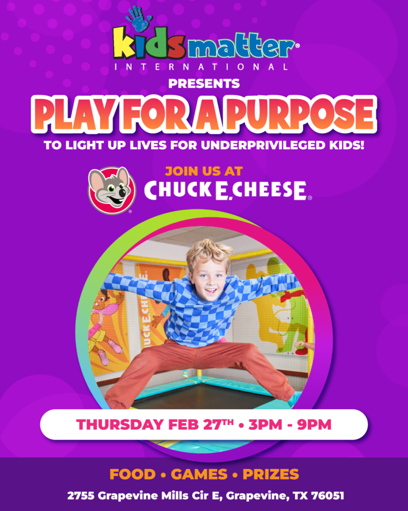 Kids Matter Event-Play for a Purpose